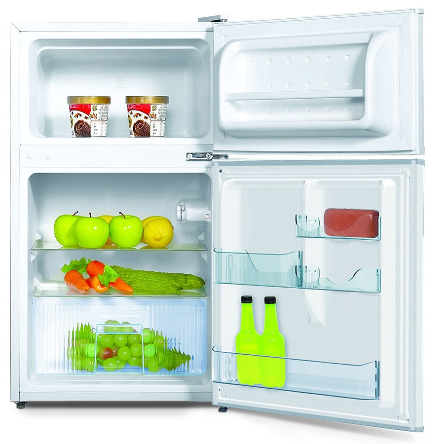 Double Door Bar Fridge White CTS Airconditioning and Appliances